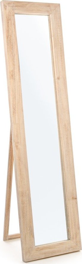 Stojací zrcadlo s dřevěným rámem 44x174 cm Tiziano – Yes Everyday