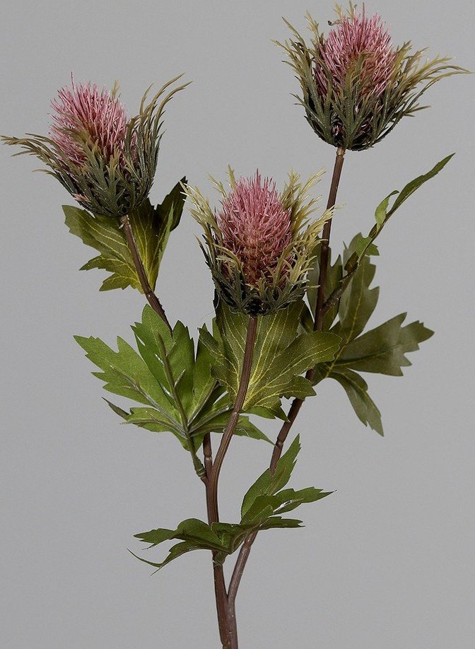 Umělá květina (výška 68 cm) Thistle – Ego Dekor