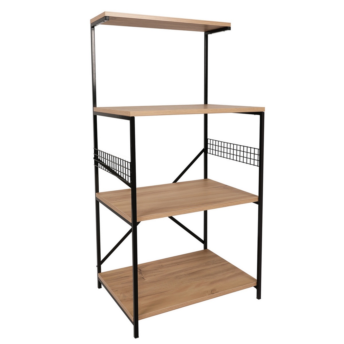 Kuhyňský regál Anemon Atlantic Pine and Black Hanah Home