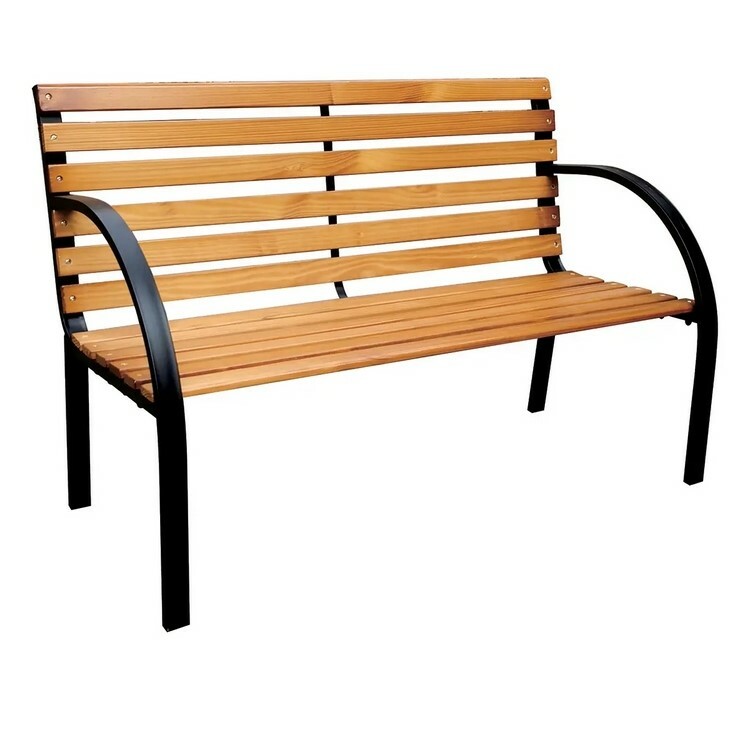 Zahradní lavička 122 x 60 x 79 cm
