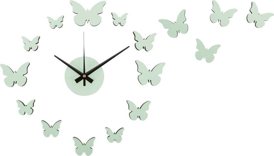 Nástěnné hodiny ø 35 cm DIY Butterfly – Karlsson