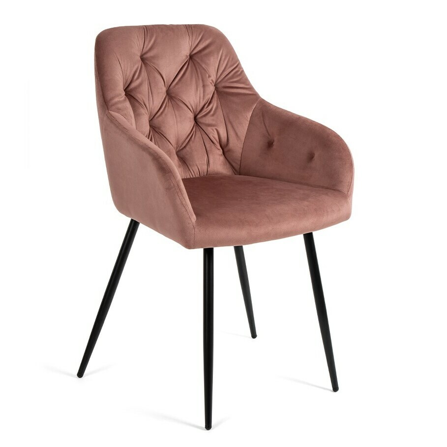 Jídelní židle BOUDOIR pudrově růžová