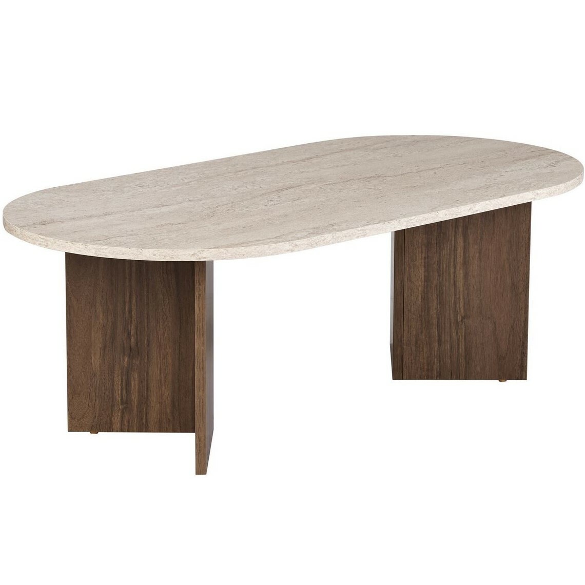 Konferenční stolek Sable - Travertine