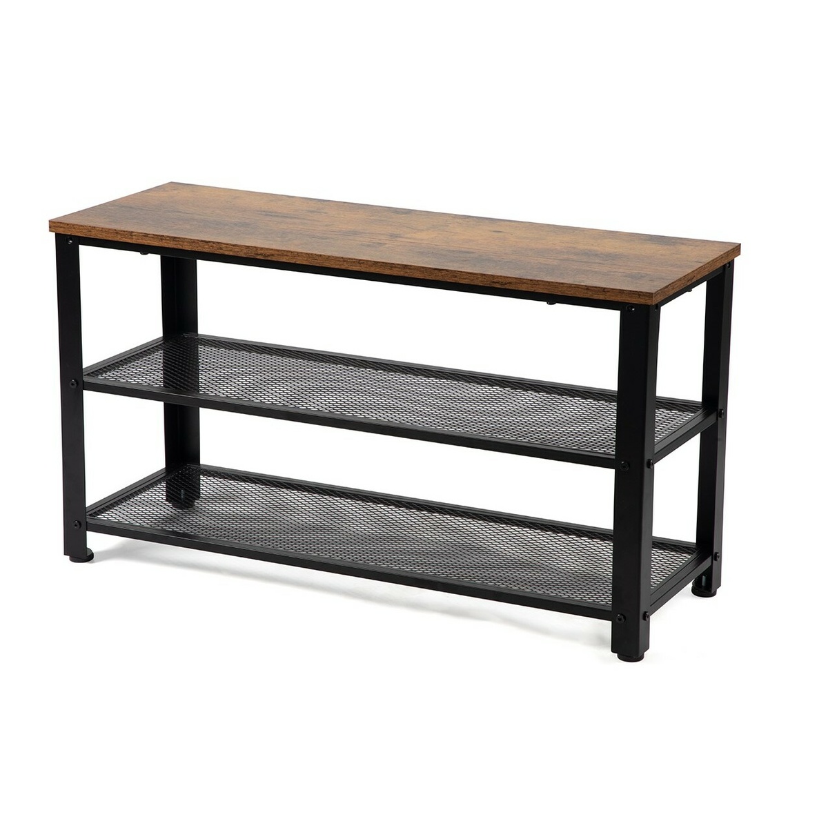 Ocelový botník LOFTY Dark Rack 3
