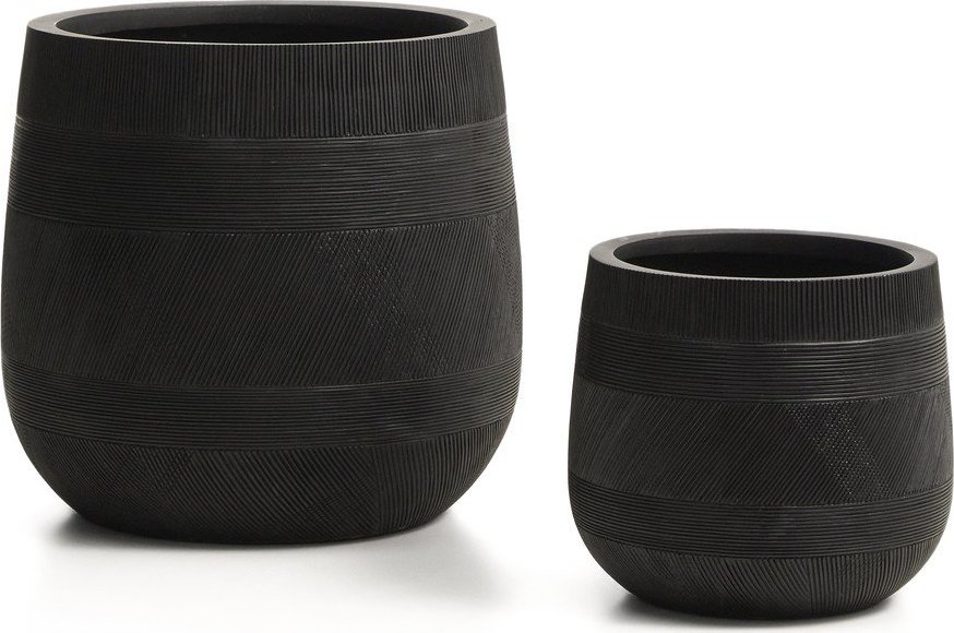 Betonové obaly na květináče v sadě 2 ks ø 50 cm Tival – Kave Home