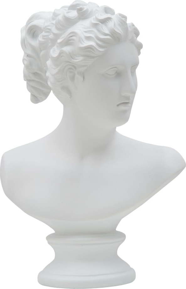 Bílá dekorativní soška Mauro Ferretti Roman Woman