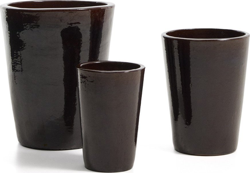 Keramické květináče v sadě 3 ks ø 47 cm Rotja – Kave Home