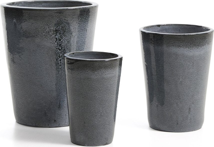 Keramické květináče v sadě 3 ks ø 47 cm Rotja – Kave Home
