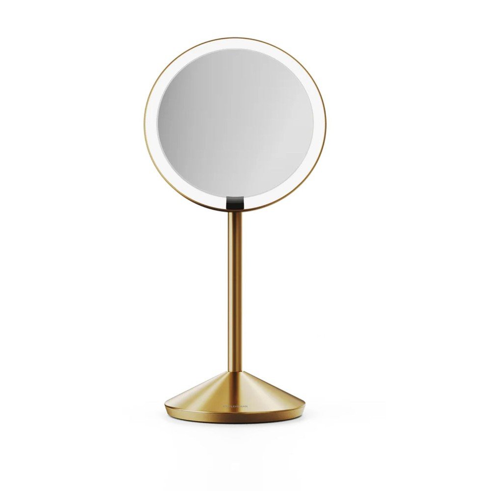 Kosmetické zrcadlo s osvětlením/zvětšovací (zvětšení 5x) ø 12 cm – simplehuman
