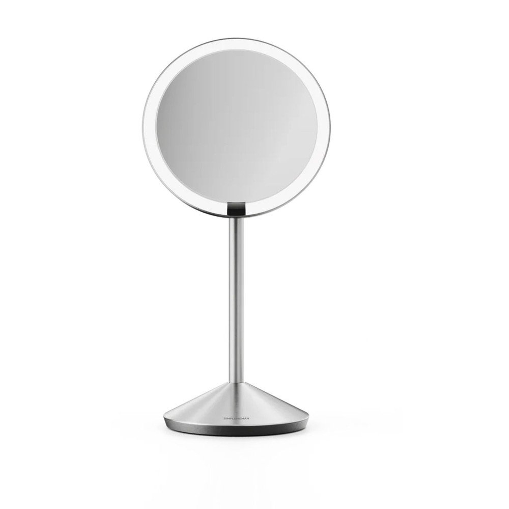 Kosmetické zrcadlo s osvětlením/zvětšovací (zvětšení 5x) ø 12 cm – simplehuman