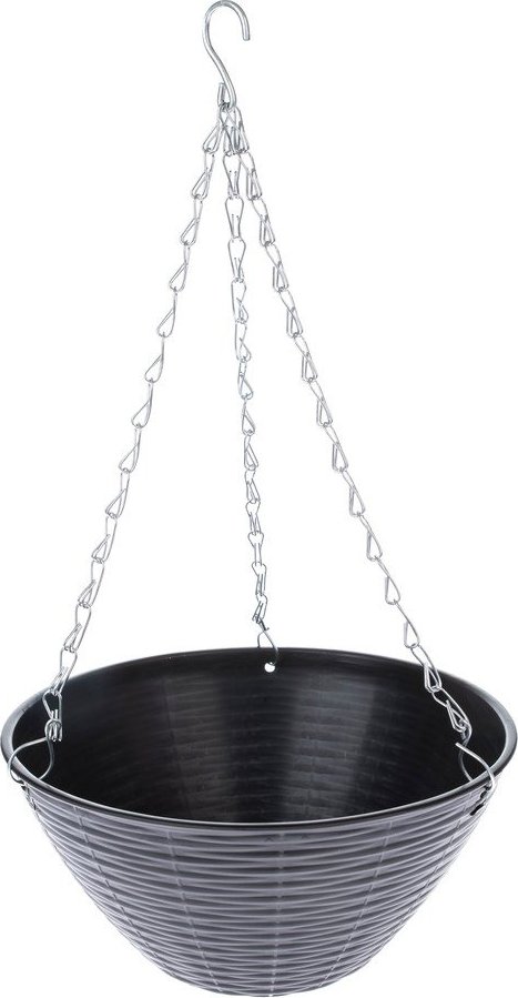 Plastový závěsný obal na květináč 3 ks ø 30 cm – Dakls