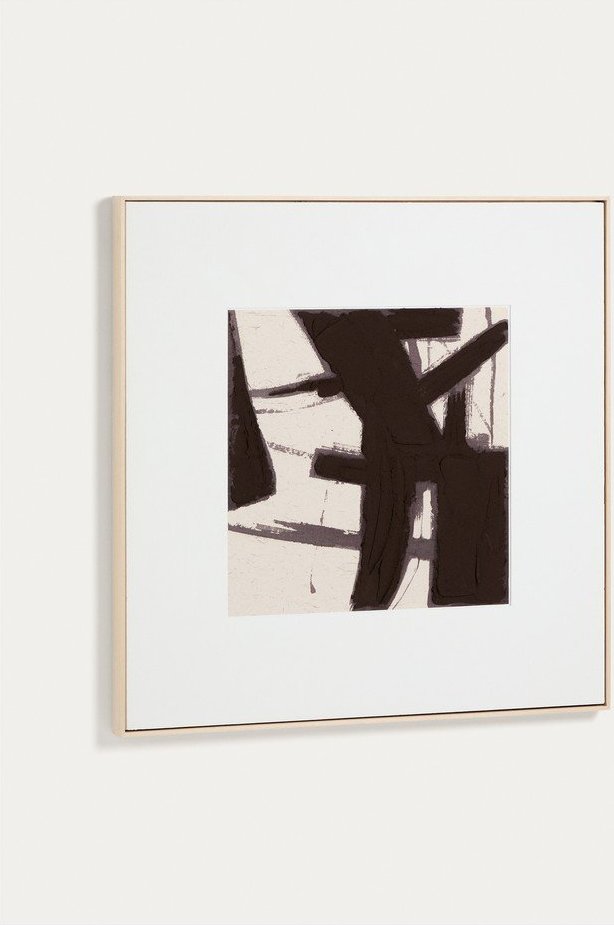 Ručně malovaný obraz s rámem/na plátně 100x100 cm Arilan – Kave Home