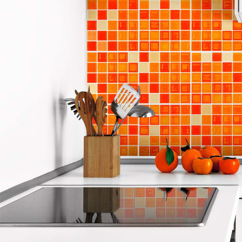 Sada 9 dekorativních samolepek na stěnu Ambiance Mosaics