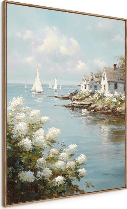 Tištěný obraz s rámem 60x80 cm Quiet Bay – Styler