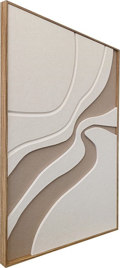 Tištěný obraz s rámem/akustický 62x92 cm Static – Styler