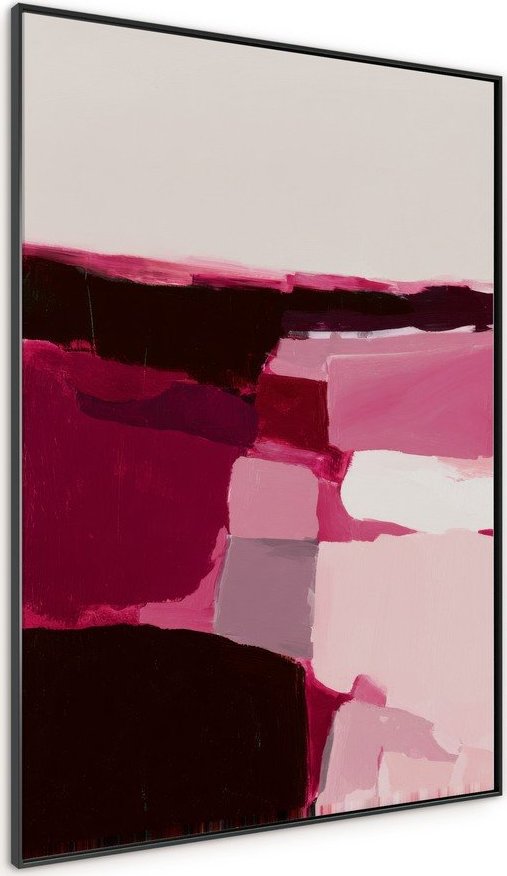 Tištěný obraz s rámem/na plátně 70x100 cm Berry Blocks – Styler