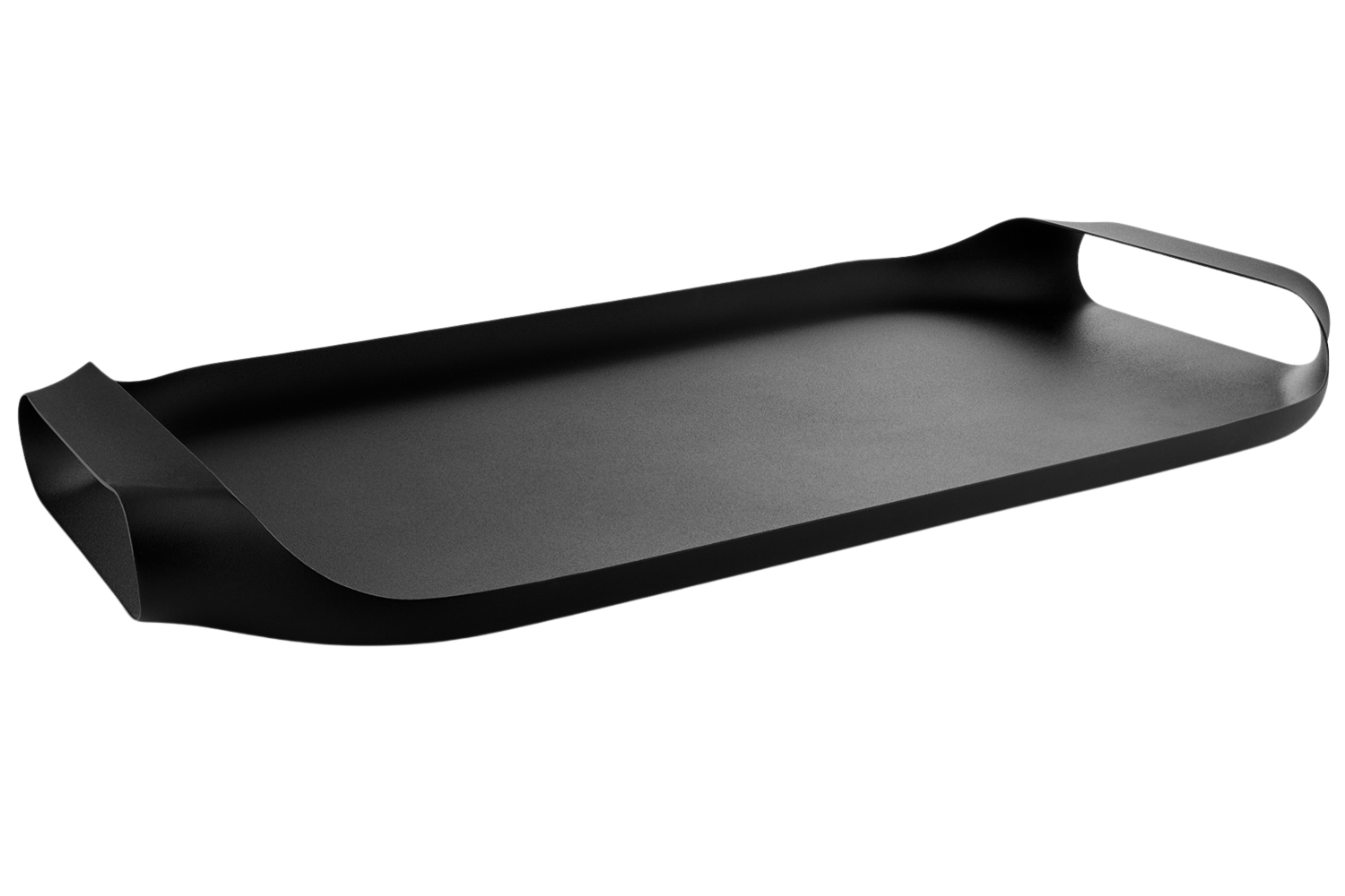 Černý nerezový servírovací podnos Eva Solo 43 x 25 cm
