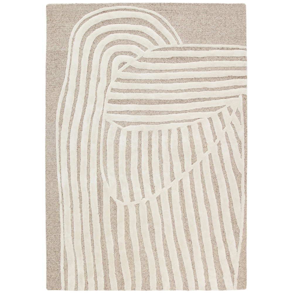 Kave Home Béžový koberec Colire 300 x 200 cm