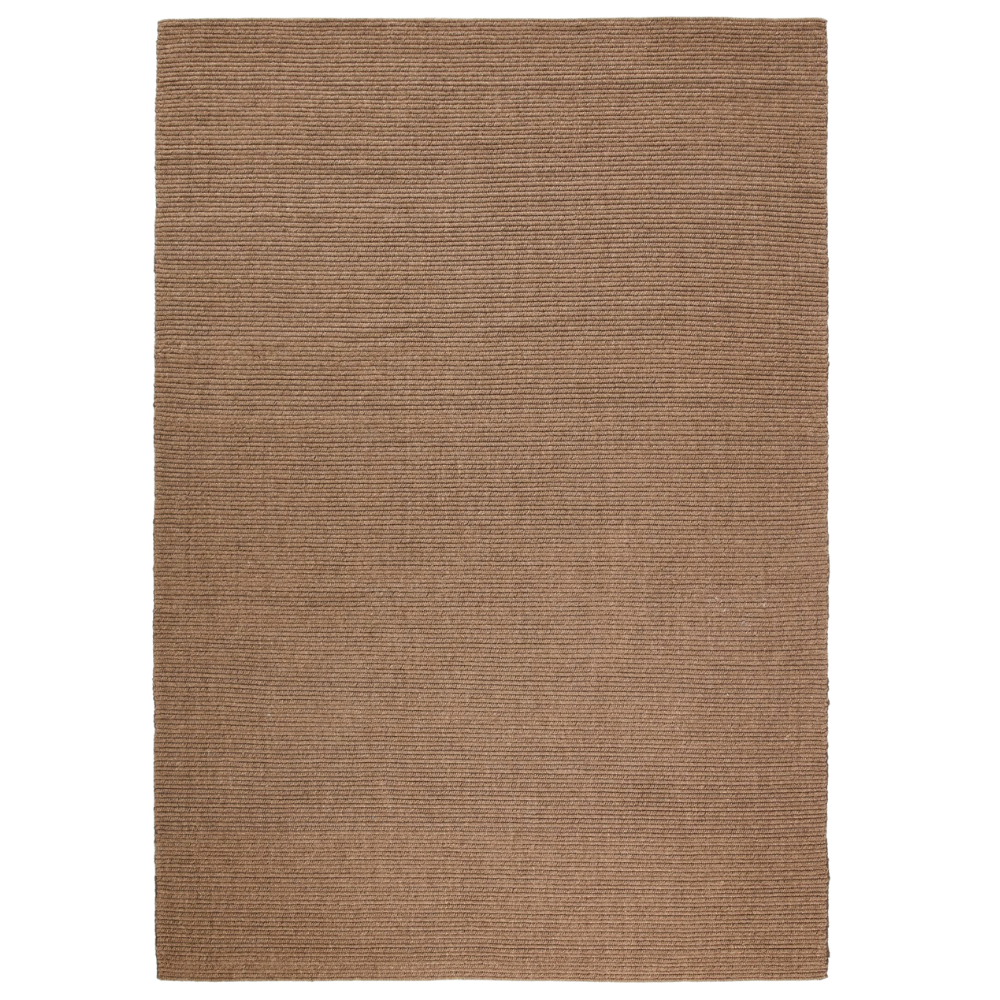 Kave Home Hnědý vlněný koberec Imerna 300 x 200 cm