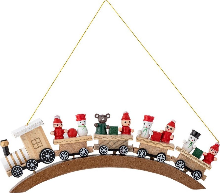 Dřevěná vánoční ozdoba 22 cm Bertie – Bloomingville