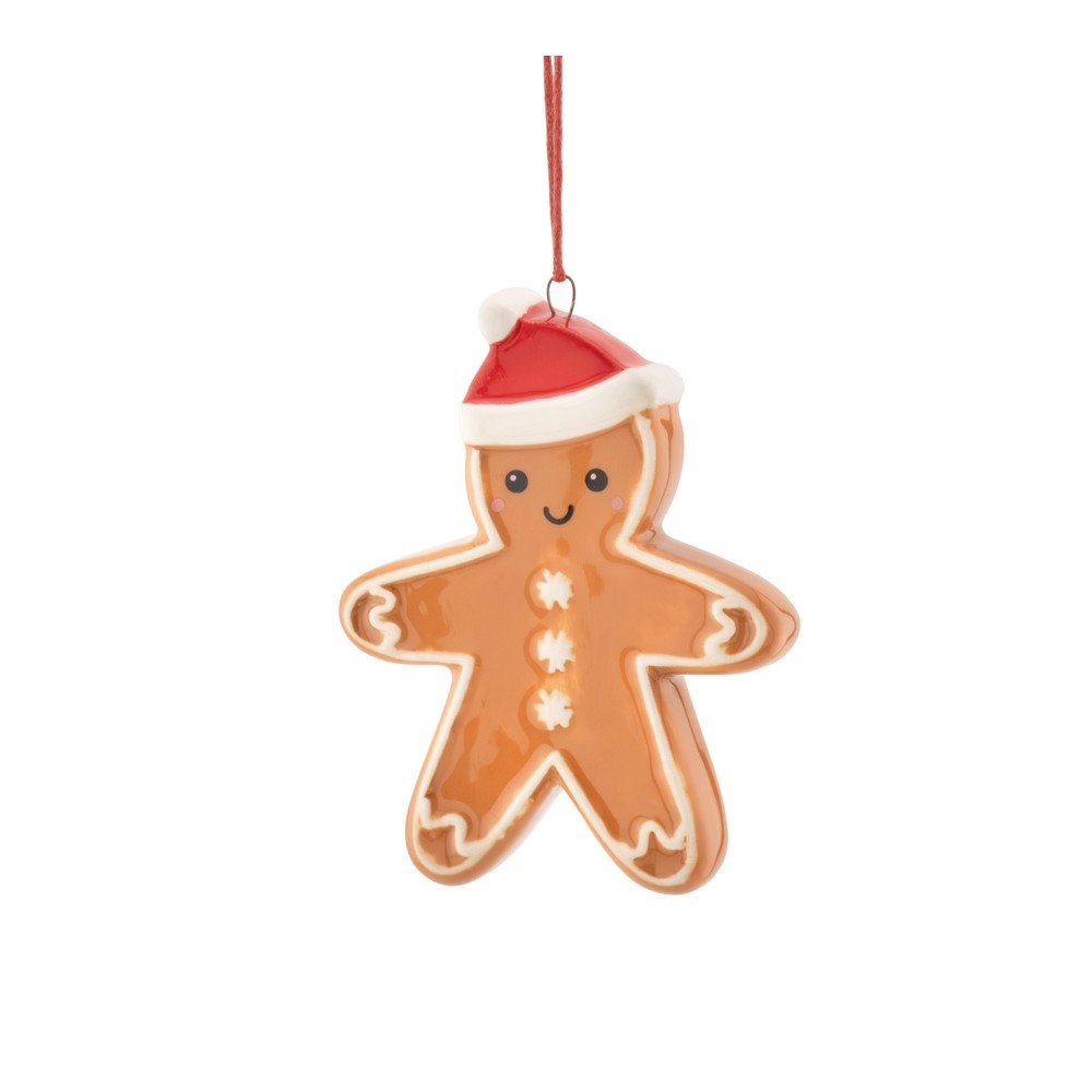 Keramická vánoční ozdoba 6 cm Gingerbread – Sass & Belle