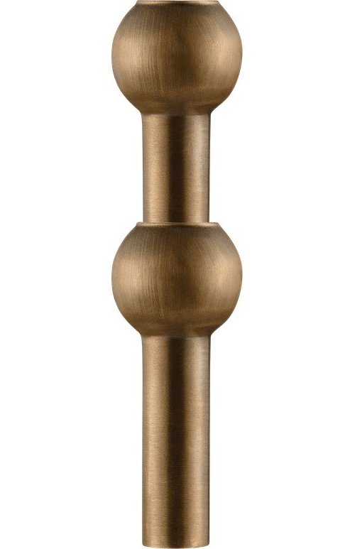 Kovová váza v bronzové barvě (výška 10 cm) Nagel – STOFF Nagel