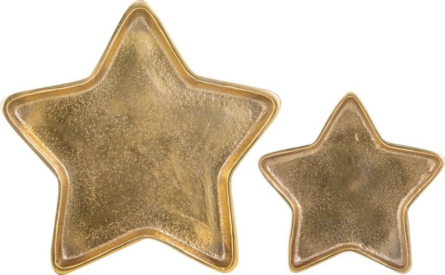 Kovový dekorační tác 19x20 cm Noelle Star – Ladelle