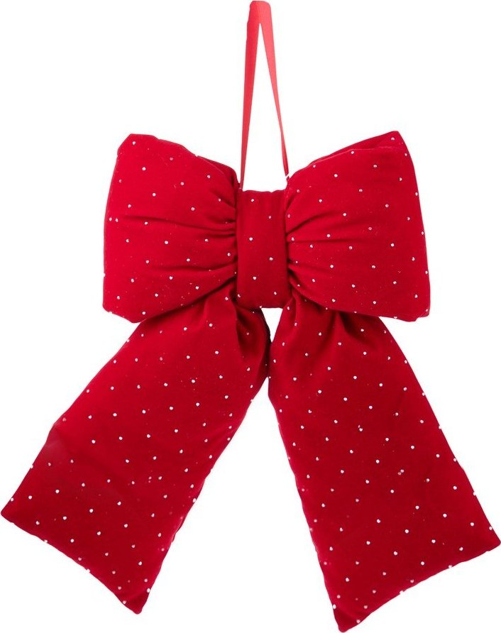 Látková závěsná vánoční dekorace 28 cm Ribbon – Brandani