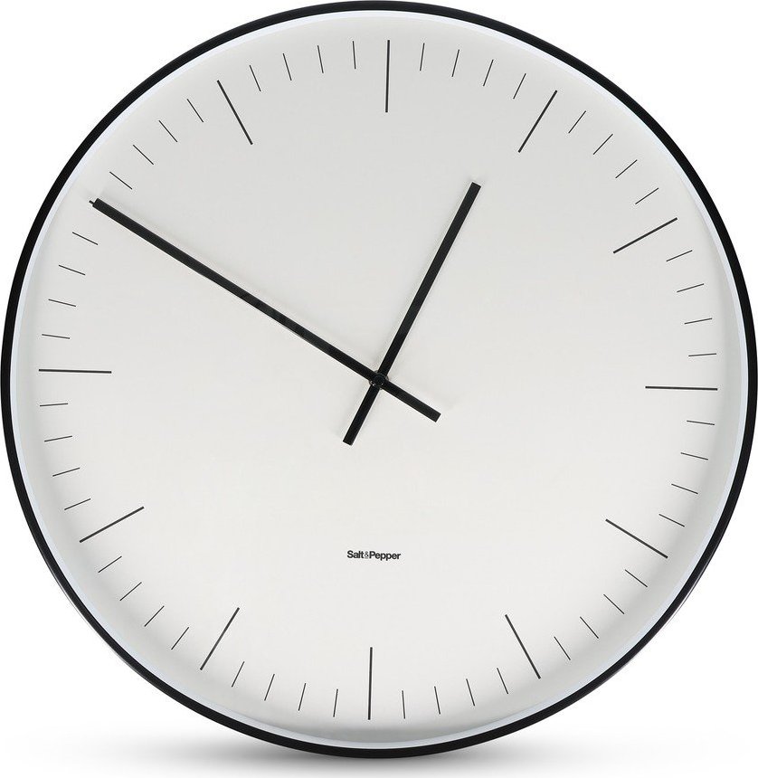 Nástěnné hodiny ø 51 cm Pulse – Salt&Pepper