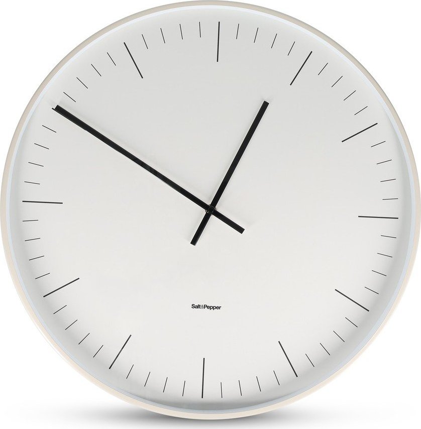 Nástěnné hodiny ø 51 cm Pulse – Salt&Pepper