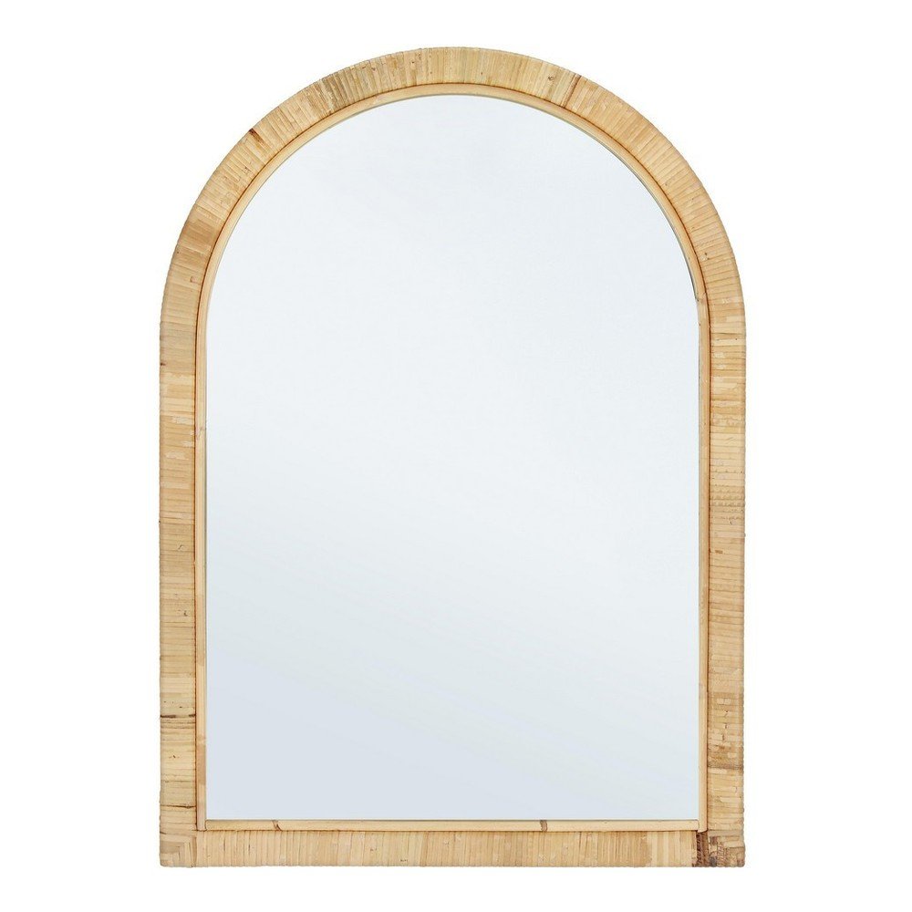 Nástěnné zrcadlo s ratanovým rámem 50x70 cm Hakima – Bizzotto