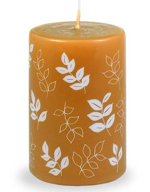 Oranžová svíčka Unipar Pure Beauty