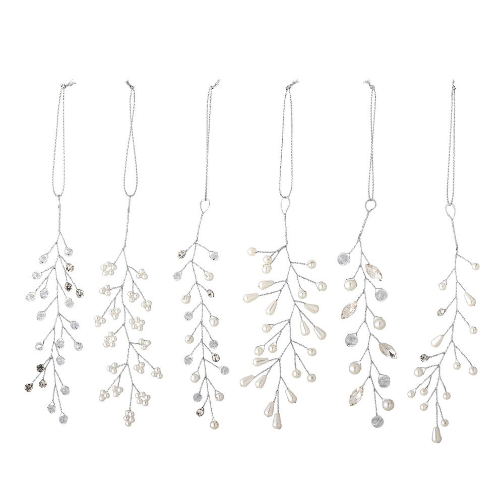 Plastové vánoční ozdoby v sadě 6 ks 11 cm Ikata – Bloomingville