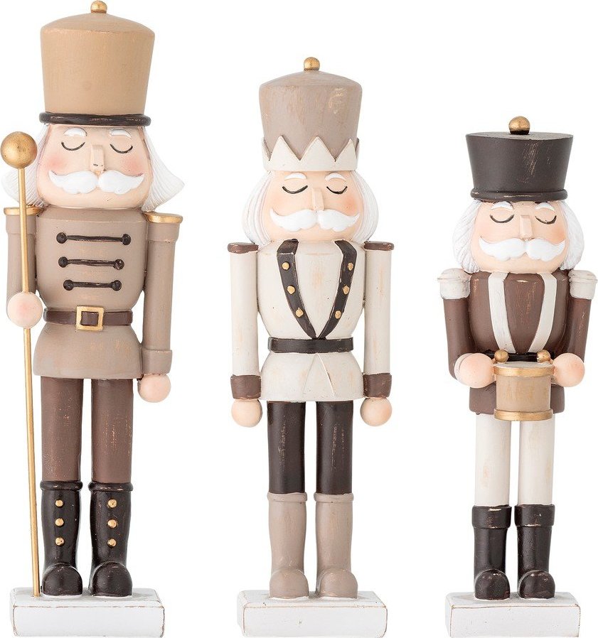 Polyresinové vánoční figurky v sadě 3 ks (výška 27 cm) Darryl – Bloomingville