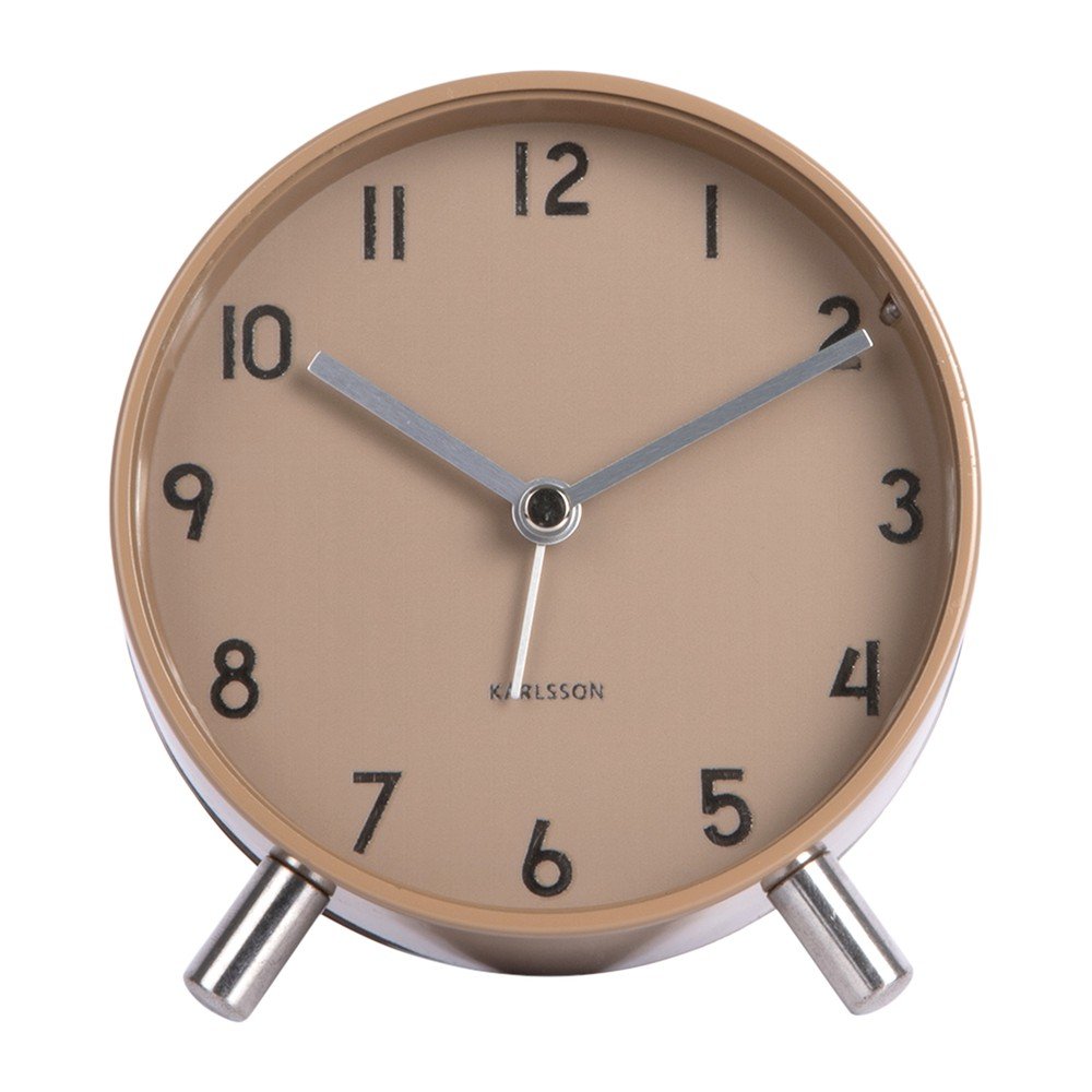 Stolní budík ø 12 cm Cadiz Elan – Karlsson