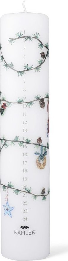 Svíčka s vánočním motivem Hammershøi Christmas – Kähler Design