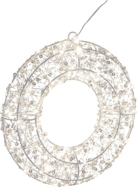 Svítící věnec ø 28 cm Ellary – Bizzotto