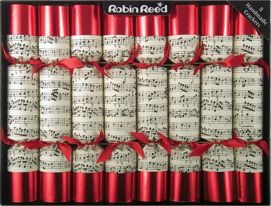 Vánoční crackery v sadě 8 ks Concerto - Robin Reed