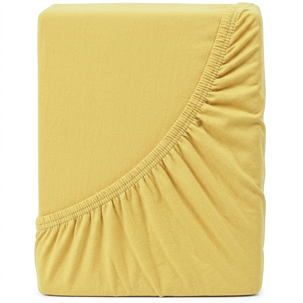 4Home Jersey prostěradlo IDEAL žlutá