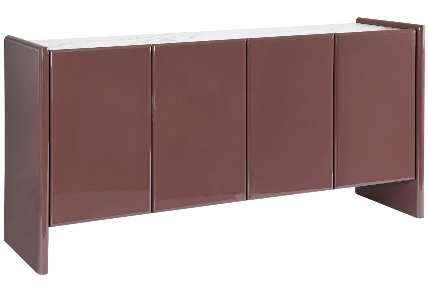 Bizzotto Terakotová komoda Otilia 163 x 45 cm s keramickou deskou
