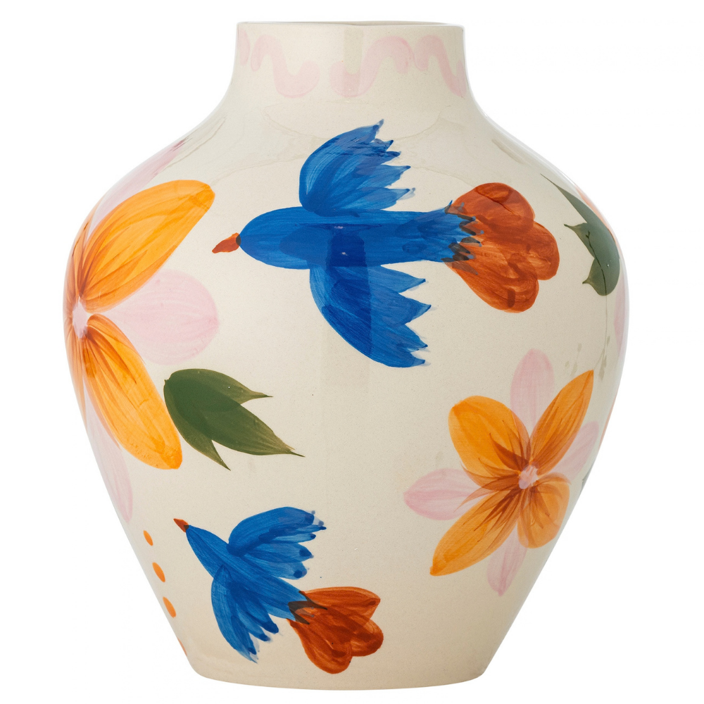 Bloomingville Barevná kameninová váza Maricala 27 cm