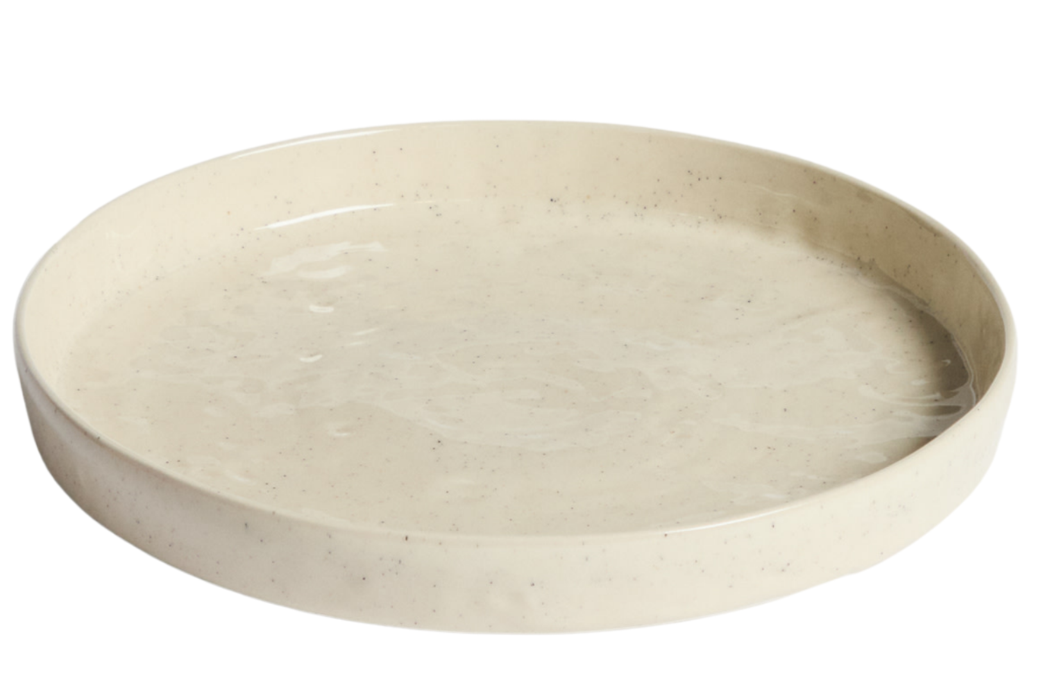 Kave Home Béžový dezertní talíř Daner Ø23 cm