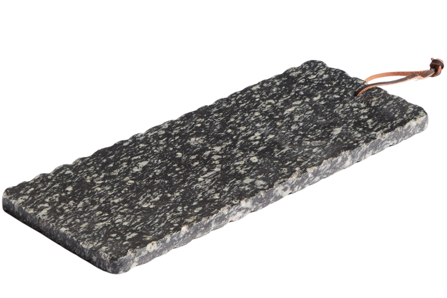 Kave Home Šedé kamenné servírovací prkénko Arlena 39 x 15 cm