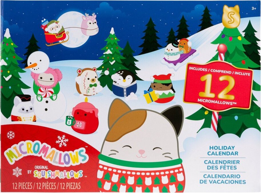 Adventní kalendář Micromallows – SQUISHMALLOWS