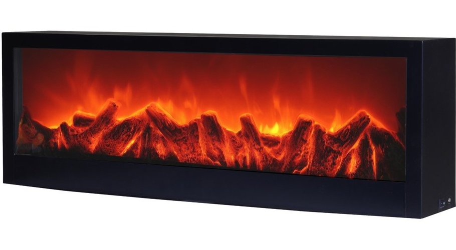 Černý LED krb na USB – Dakls