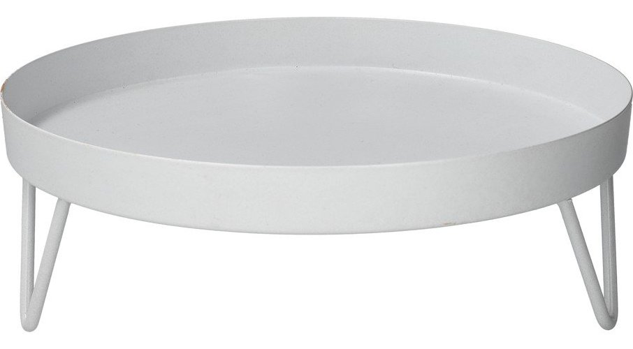 Kovový dekorační tác ø 24 cm – Dakls